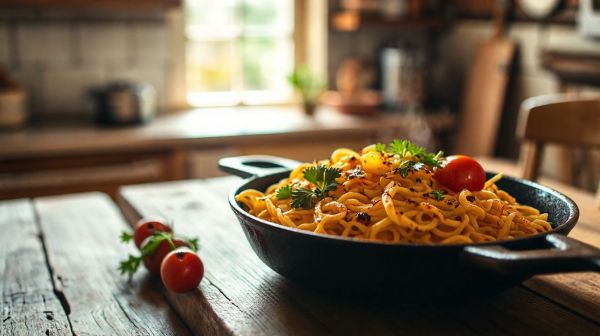 Recette de pâtes grillées à la poêle : conseils infaillibles