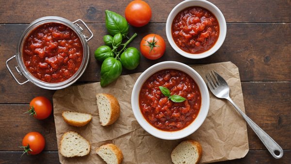 DIY : préparation de confiture sucré-salé à la tomate pour les enfants